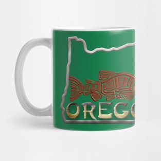 Oregon Salmon Mug